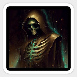 Spiritual skeleton Sticker